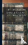 Millar, Chapin Howard - Life of Deacon Samuel Chapin, of Springfield