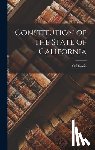 California - Constitution of the State of California
