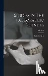 Burns, Louisa - Studies In The Osteopathic Sciences; Volume 2