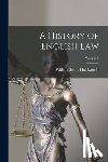 Holdsworth, William Searle - A History of English Law; Volume 1