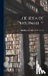 Moroney, Timothy Bartholomew - The Idea of Personality