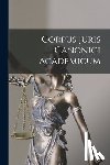 Anonymous - Corpus Juris Canonici Academicum