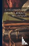 Hecht, Ben - A Thousand and One Afternoons in Chicago