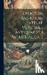 Anonymous - Bibliorum Sacrorum Latinae Versiones Antiquae Seu Vetus Italica ...