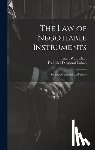 Colson, Frederick Diamond - The law of Negotiable Instruments: Statutes, Cases and Authorities