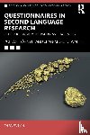 Dornyei, Zoltan (University of Nottingham, Dewaele, Jean-Marc - Questionnaires in Second Language Research