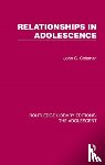 Coleman, John C. - Relationships in Adolescence
