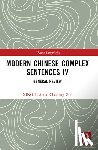 Fuyi, XING (Professor - Modern Chinese Complex Sentences IV