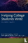 Harrison, Laura M. (Ohio University, Challenger, Becky, Morgenstern, Erin, Balarabe, Oumarou Abdoulaye - Helping College Students Write