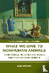 Steiner, Gary (Bucknell University) - What We Owe to Nonhuman Animals