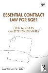 Motson, Fred, Bunbury, Stephen - Essential Contract Law for SQE1