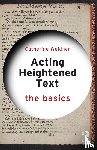 Weidner, Catherine - Acting Heightened Text
