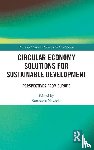  - Circular Economy Solutions for Sustainable Development