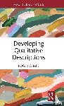 Chafe, Roger - Developing Qualitative Descriptions