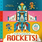 Books, Macmillan Children's - Flip, Flap, Build: Rockets