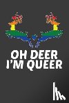 Designs, Frozen Cactus - Oh Deer I'm Queer: LGBTQ Pride Month Gay Lesbian Support Rainbow Gift