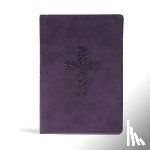 Holman Bible Publishers - KJV Rainbow Study Bible, Purple Leathertouch