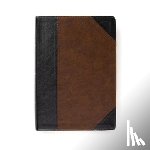 Holman Bible Publishers - KJV Super Giant Print Reference Bible, Black/Brown Leathertouch