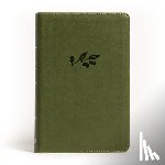 Holman Bible Publishers - NASB Large Print Personal Size Reference Bible, Olive Leathertouch