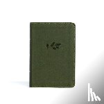 Holman Bible Publishers - NASB Large Print Compact Reference Bible, Olive Leathertouch