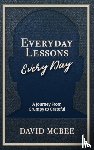 McBee, David - Everyday Lessons Every Day