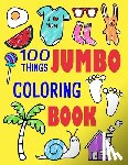 Friends, Ellie and - 100 Things Jumbo Coloring Book