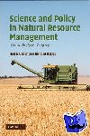 Allison, Helen E. (Murdoch University, Western Australia), Hobbs, Richard J. (Murdoch University, Western Australia) - Science and Policy in Natural Resource Management - Understanding System Complexity