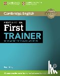 May, Peter - First Trainer Six Practice Tests with Answers with Audio