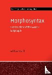 Croft, William (University of New Mexico) - Morphosyntax