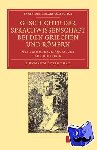 Steinthal, Heymann - Geschichte der Sprachwissenschaft bei den Griechen und Roemern - Mit besonderer Rucksicht auf die Logik