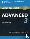 Not Available - Cambridge English Advanced 3 Student's Book with Answers