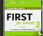 Not Available - Cambridge English First for Schools 3 Audio CDs