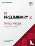  - B1 Preliminary 2 Student's Book without Answers