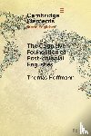Hoffmann, Thomas - The Cognitive Foundation of Post-colonial Englishes