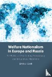 Cook, Linda J. (Brown University - Welfare Nationalism in Europe and Russia