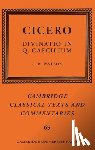  - Cicero: Divinatio in Q. Caecilium