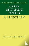  - Greek Epitaphic Poetry
