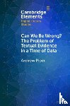 Piper, Andrew (McGill University - Can We Be Wrong? The Problem of Textual Evidence in a Time of Data