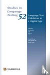  - Language Test Validation in a Digital Age Paperback