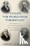 Steinfeld, Robert J. (State University of New York, Buffalo) - 'To Save the People from Themselves'