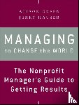 Green, Alison, Hauser, Jerry - Managing to Change the World