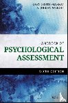 Groth-Marnat, Gary (Pacific Graduate School), Wright, A. Jordan (Empire State College - Handbook of Psychological Assessment