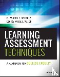 Barkley, Elizabeth F. (Foothill College, Major, Claire H. (University of Alabama - Learning Assessment Techniques