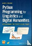 Weisser, Martin (University of Salzburg - Python Programming for Linguistics and Digital Humanities