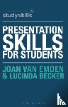 Emden, Joan van (University of Reading, Becker, Lucinda (University of Reading - Presentation Skills for Students