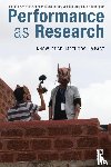  - Performance as Research