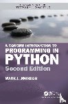 Johnson, Mark J. (Central College - A Concise Introduction to Programming in Python