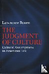 Rosen, Lawrence - The Judgment of Culture