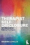 Danzer, Graham S. (Alliant International University - Therapist Self-Disclosure