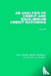 Wu, Ying - An Analysis of Credit and Equilibrium Credit Rationing